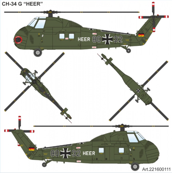 Sikorsky CH-34G HEERESFLIEGER Bundeswehr<br /><a href='images/pictures/ETH_Arsenal/221600111.jpg' target='_blank'>Full size image</a>